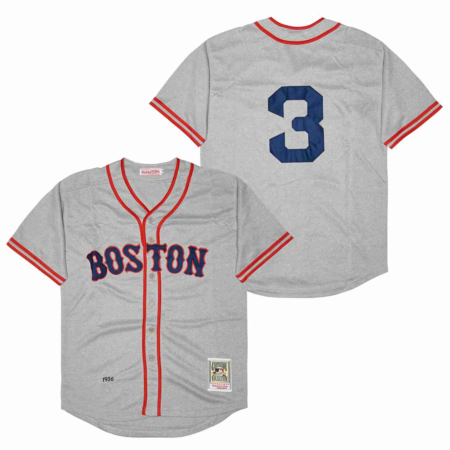 Babe Ruth Boston Red Sox Official MLB Jersey Mitchell & Ness