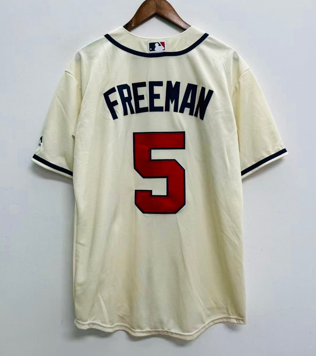 Freddie Freeman Atlanta Braves Official MLB Majestic Jersey