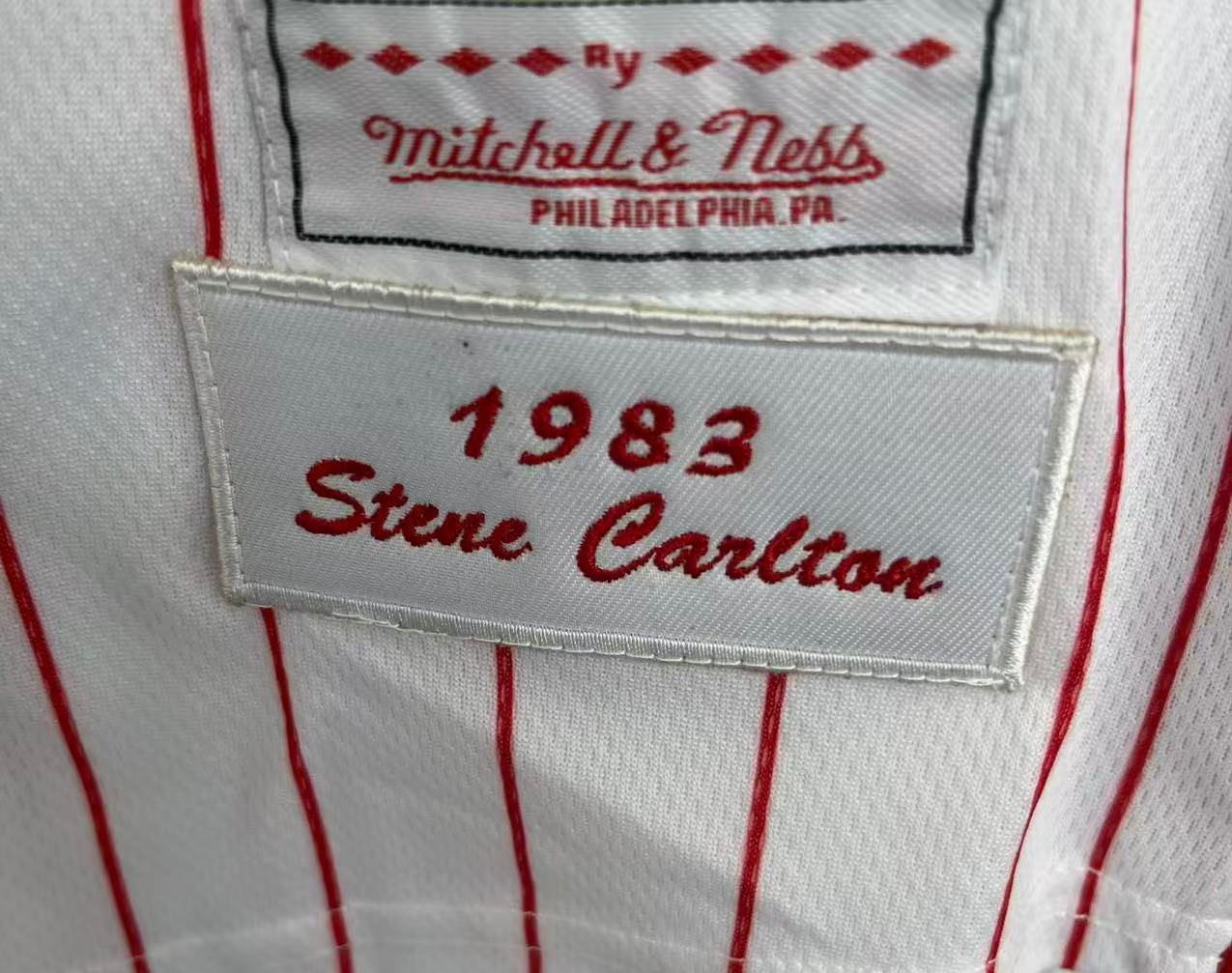 Steve Carlton Philadelphia Phillies Jersey 1983 Mitchell & Ness
