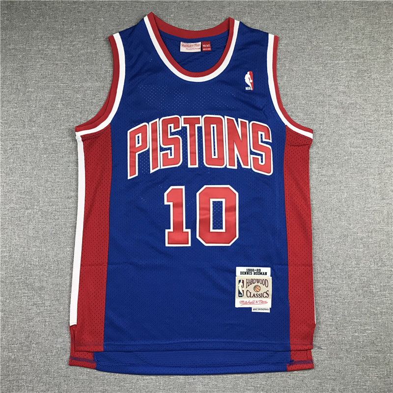 Dennis Rodman Detroit Pistons Jersey Mitchell & Ness