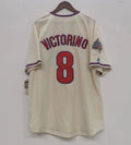 Shane Victorino Philadelphia Phillies 2008 World Series jersey cream color