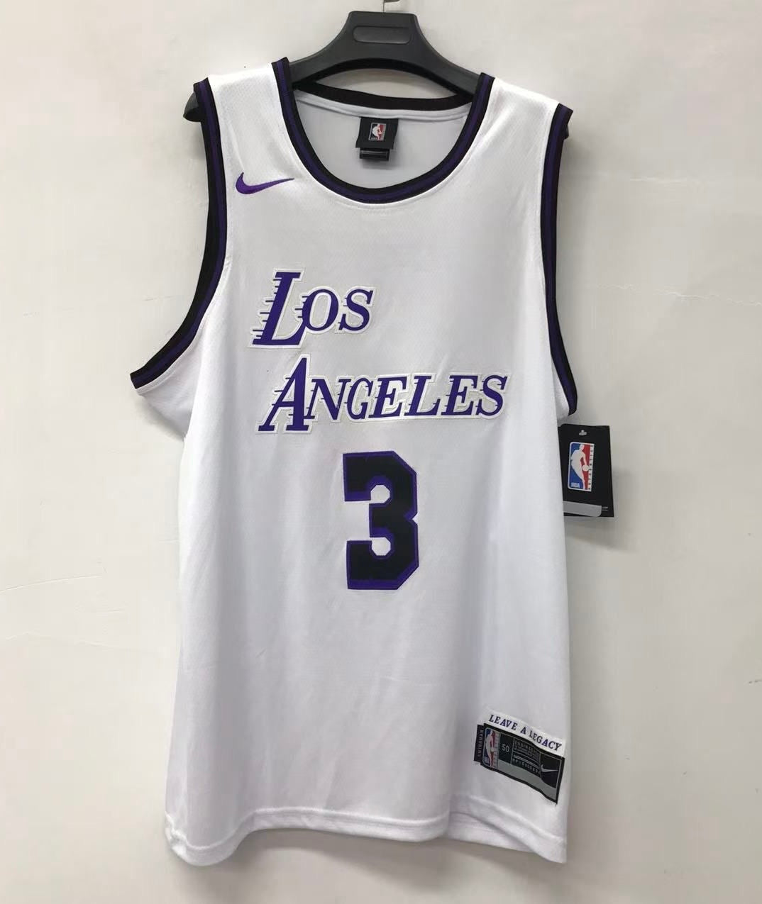Anthony Davis Los Angeles Lakers Official NBA Nike Jersey