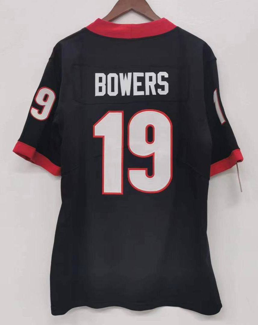 Brock Bowers Georgia Bulldogs Official NCAA Nike Jersey black