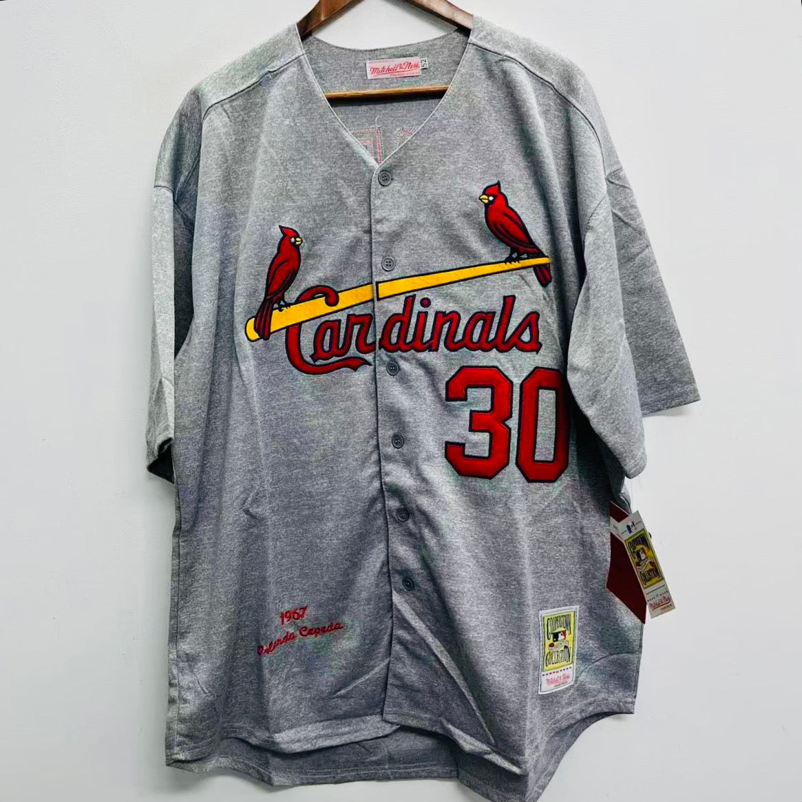 Orlando Cepeda St. Louis Cardinals 1967 Mitchell & Ness Jersey