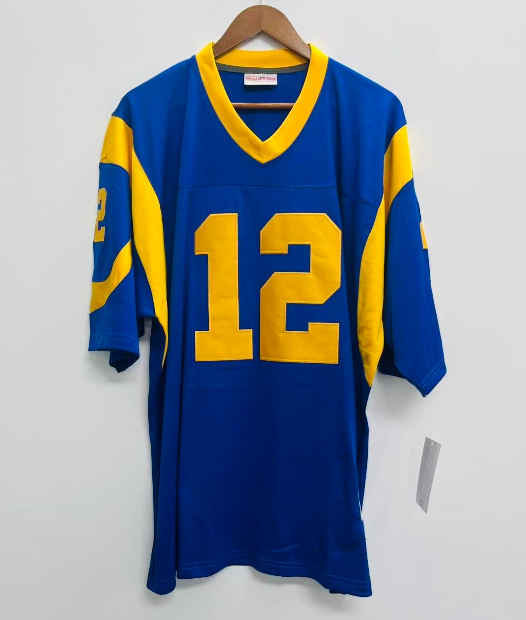 James Harris Los Angeles Rams Official NFL Mitchell & Ness Jersey blue