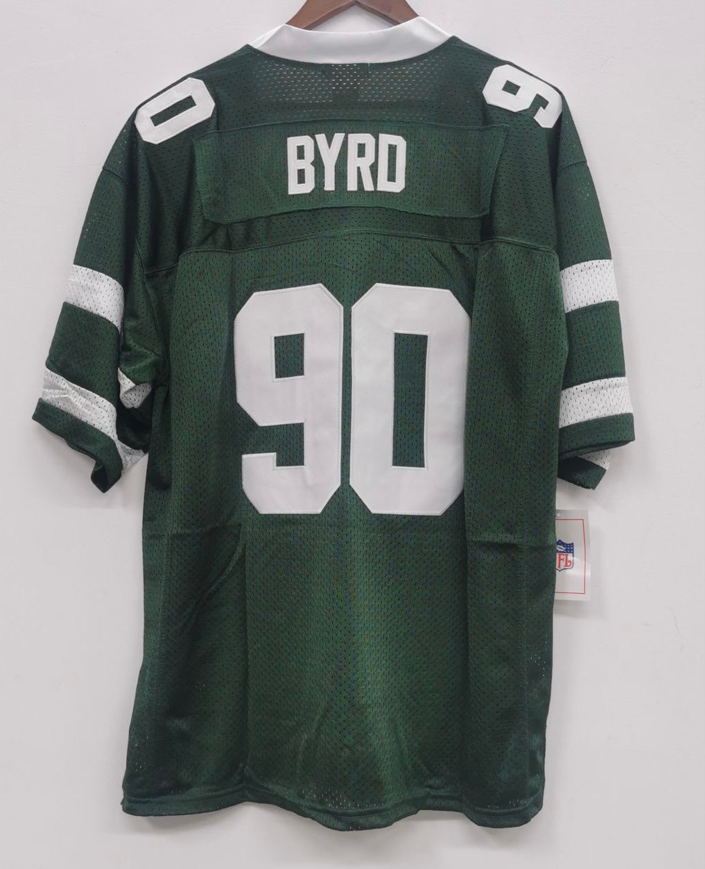 Dennis Byrd New York Official NFL Mitchell & Ness Jersey