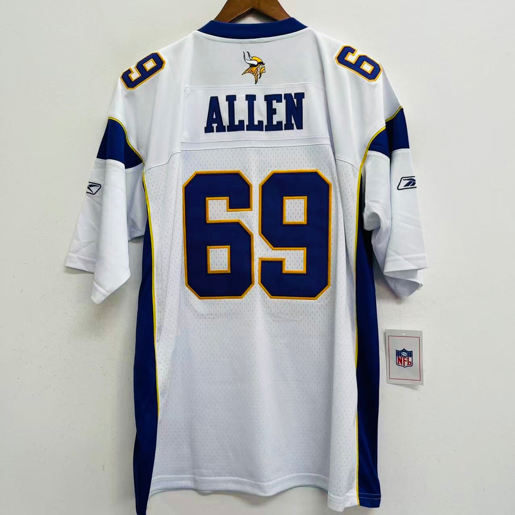 Jared Allen Minnesota Vikings Official NFL Reebok Jersey white