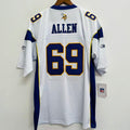 Jared Allen Minnesota Vikings Official NFL Reebok Jersey white