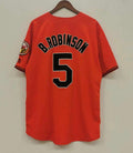 Brooks Robinson Baltimore Orioles Official MLB Jersey Majestic orange