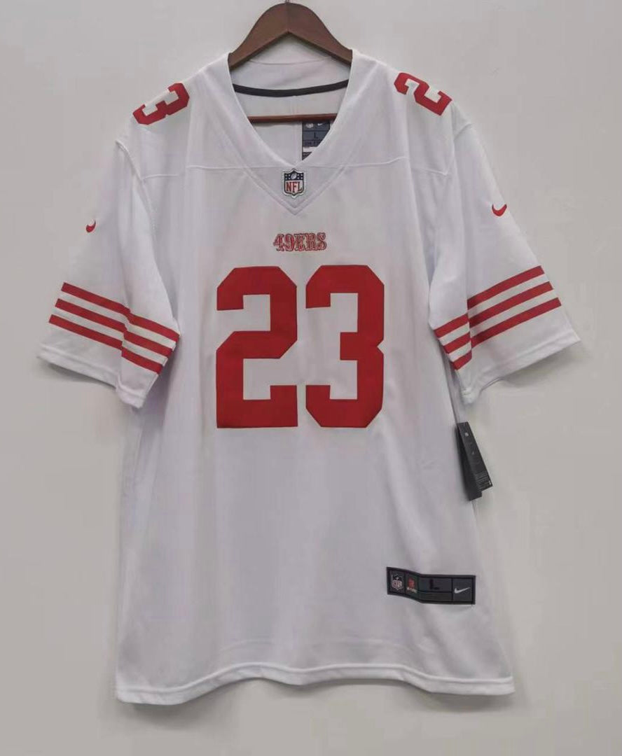 Christian McCaffrey San Francisco 49ers Jersey white
