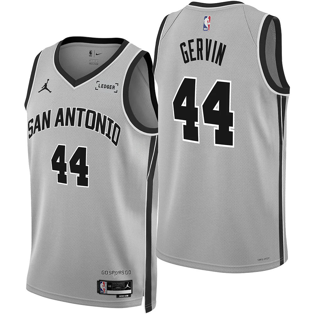 George Gervin San Antonio Spurs Official NBA Jordan Brand Jersey