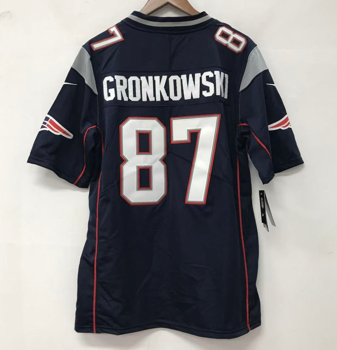 Rob Gronkowski New England Patriots NFL Nike Jersey Blue