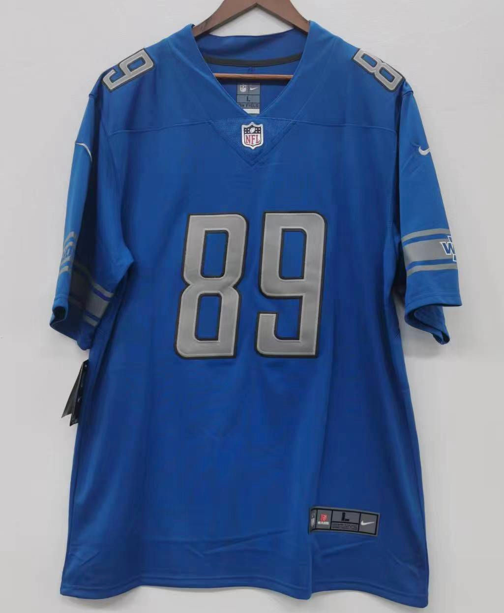 Dan Campbell Detroit Lions Official NFL Nike Jersey