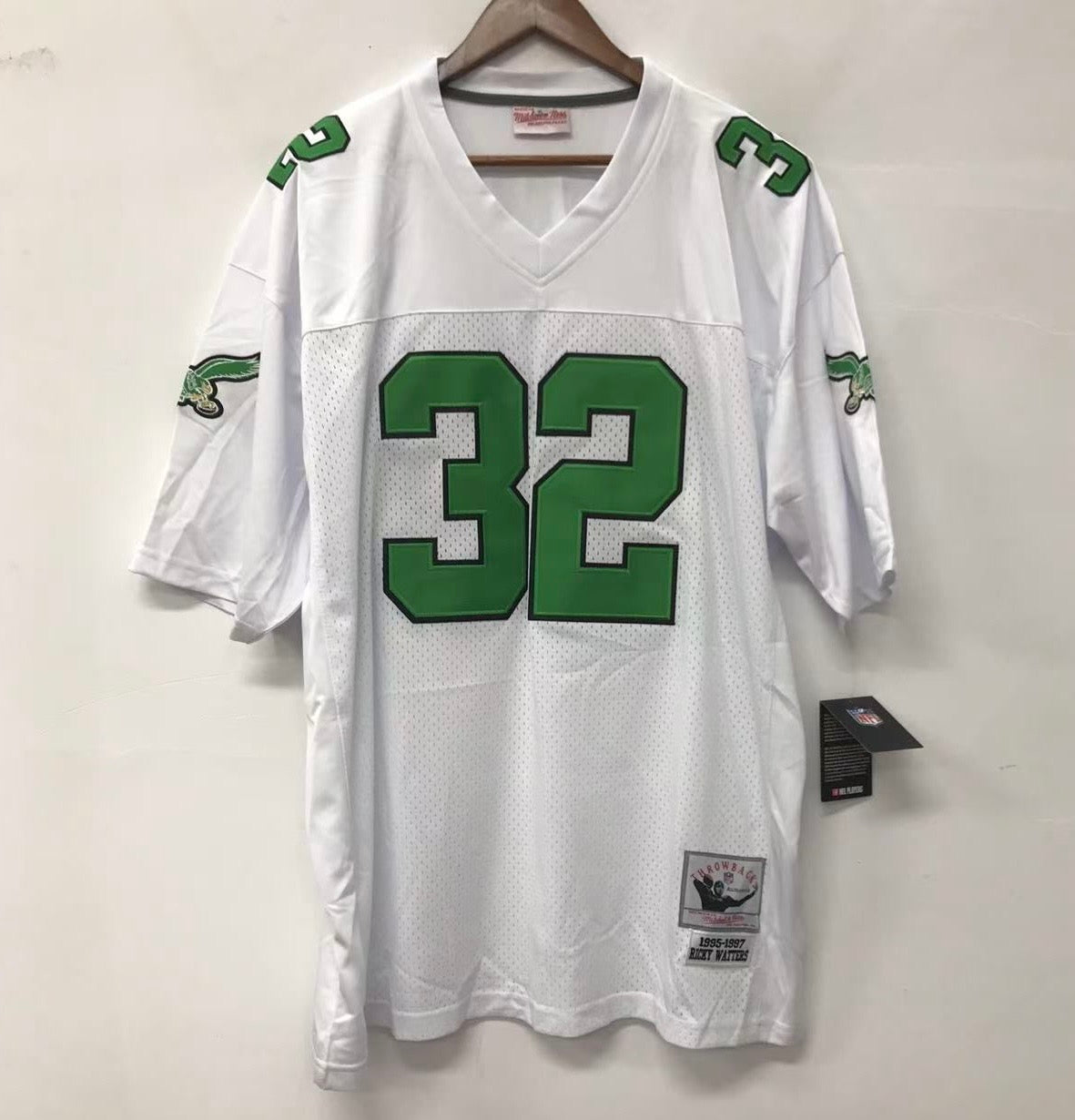 Ricky Watters Philadelphia Eagles NFL Mitchell  & Ness Jersey