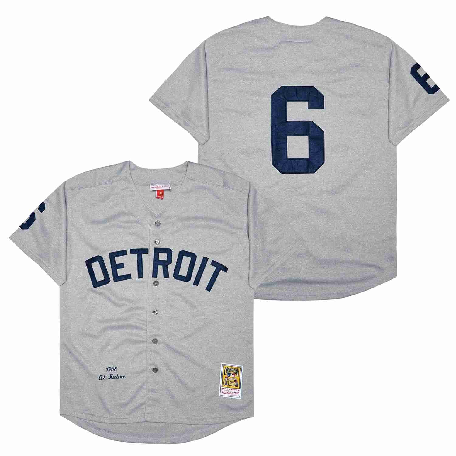 Al Kaline Detroit Tigers Official MLB Jersey Mitchell & Ness