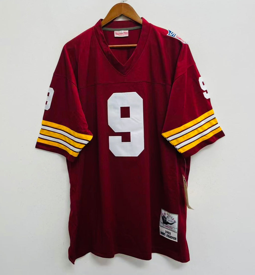 Sonny Jurgensen 1969 Washington Redskins Commanders Official NFL Mitchell & Ness Jersey