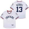 Omar Vizquel Cleveland Indians Official MLB Jersey Majestic