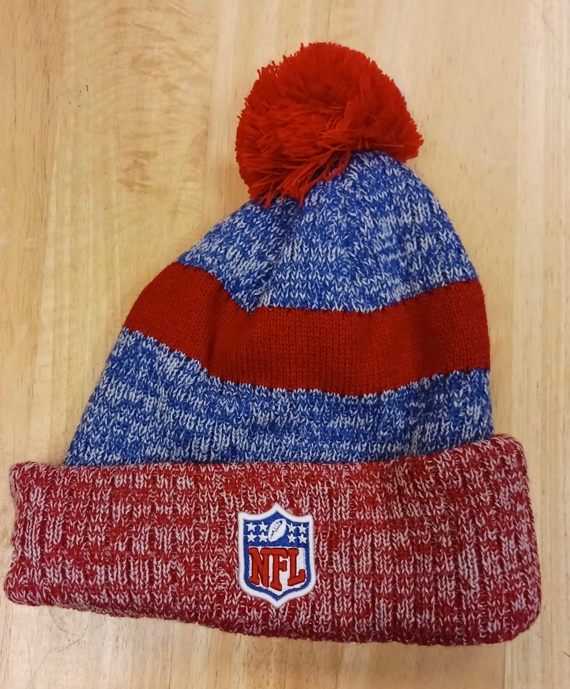 New York Giants NFL New Era winter knit Hat with Pom Pom