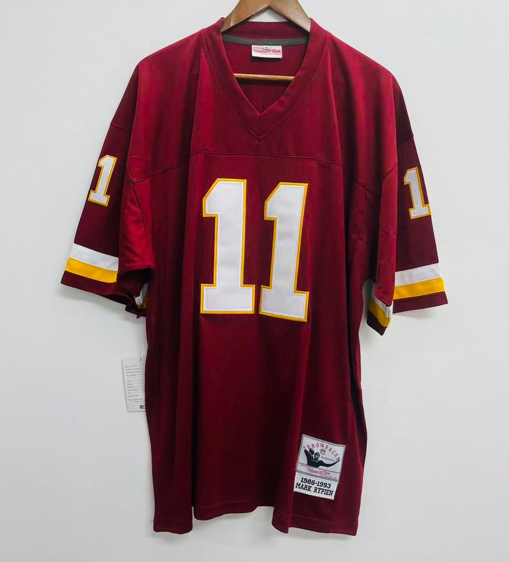 Mark Rypien Washington Redskins Commanders Official NFL Mitchell & Ness Jersey