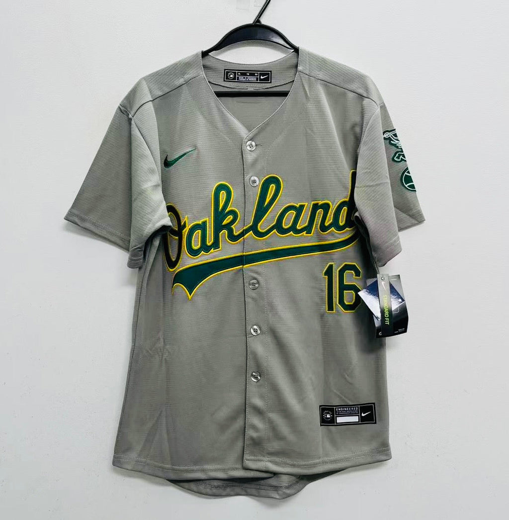 Nick Kurtz YOUTH KIDS Oakland Athletics A’s Official MLB jersey gray