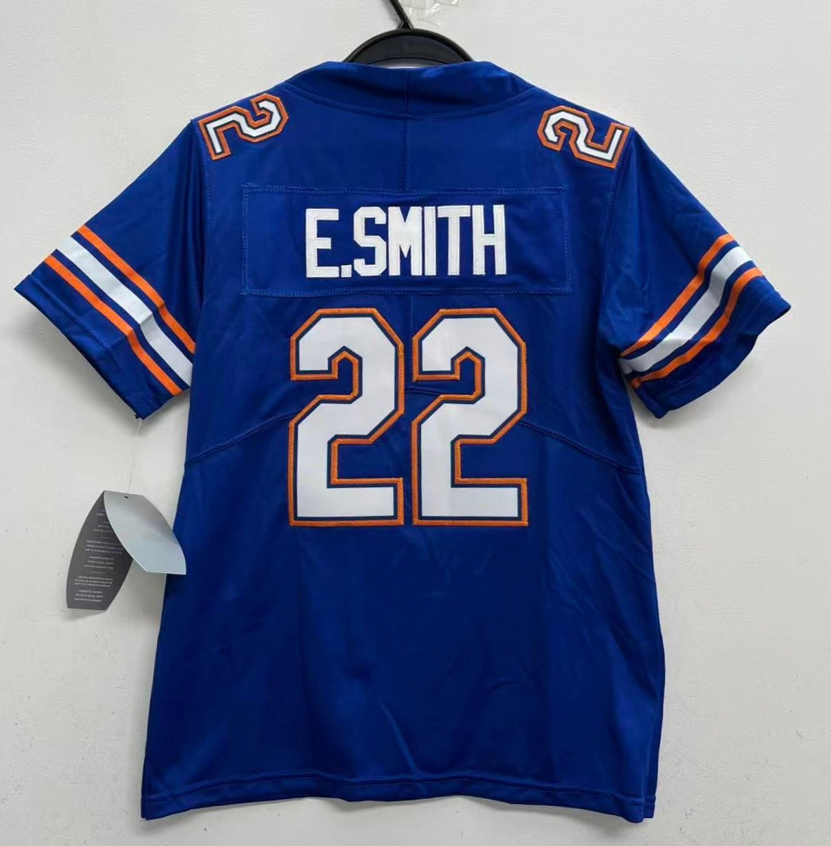Emmitt Smith YOUTH KIDS Florida Gators Official NCAA Jordan Brand Jersey blue