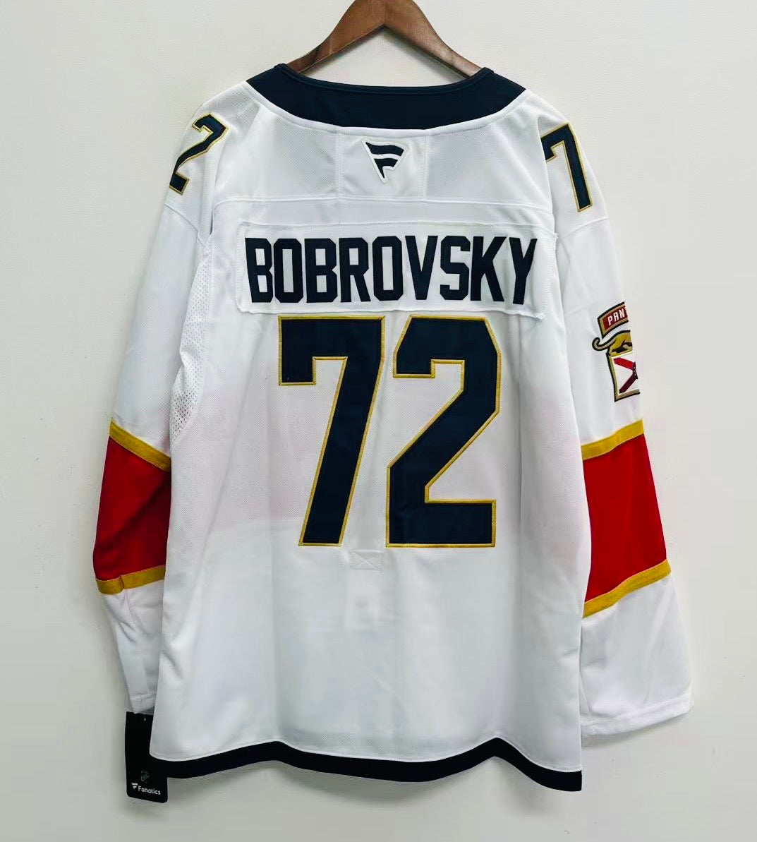 Sergei Bobrovsky Florida Panthers Official NHL Adidas Jersey White