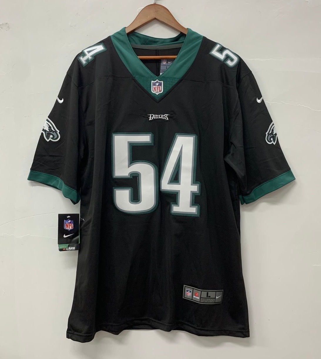 Jeremiah Trotter Jr. Philadelphia Eagles Official  NFL Nike Jersey