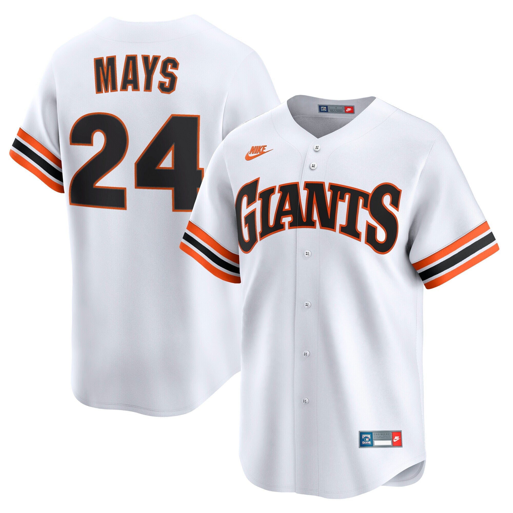Willie Mays YOUTH KIDS SAN FRANCISCO Giants Official MLB Nike Jersey