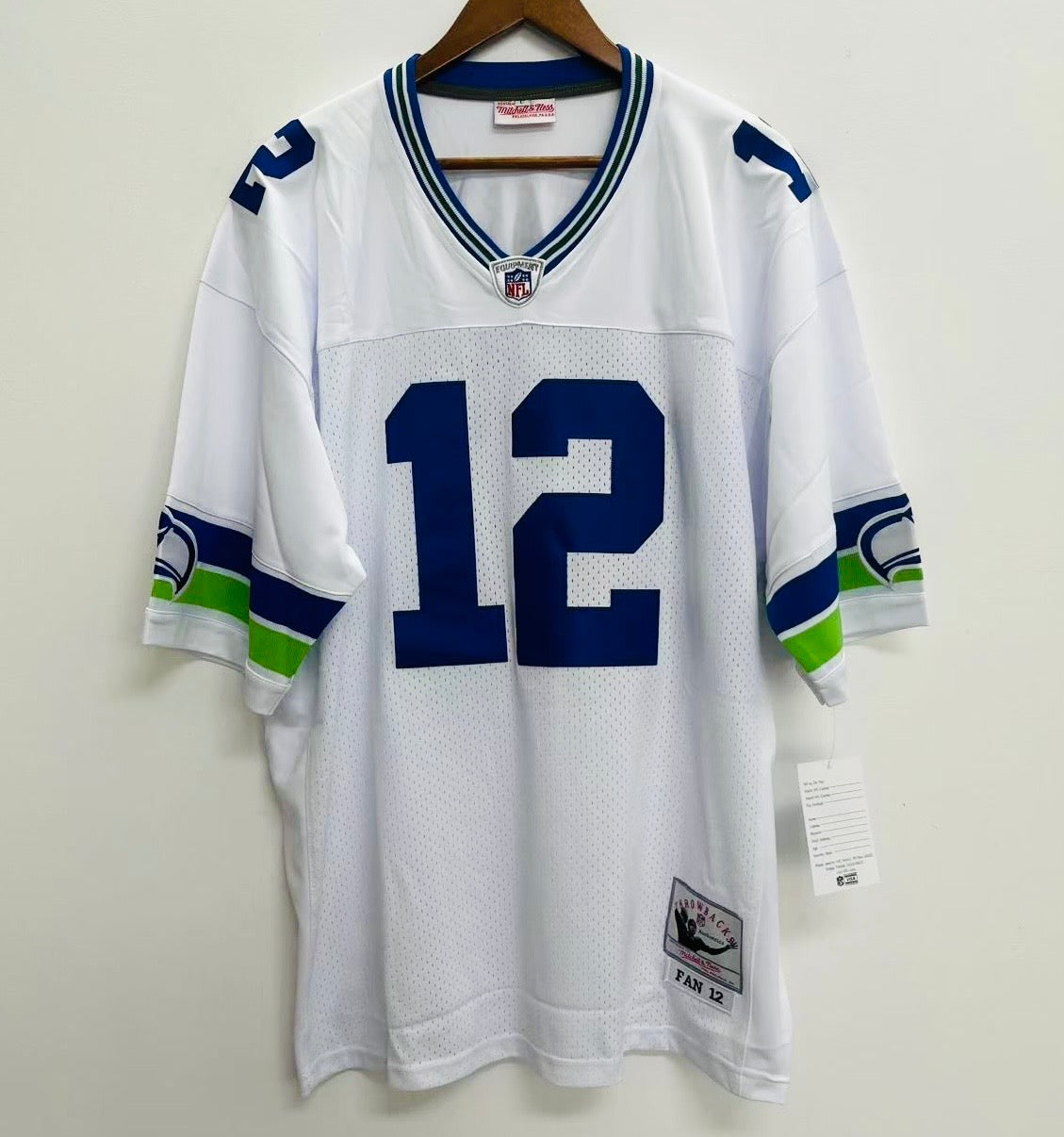 Seattle Seahawks Any Name & Number customized YOUTH KIDS Official Mitchell & Ness NFL retro jersey