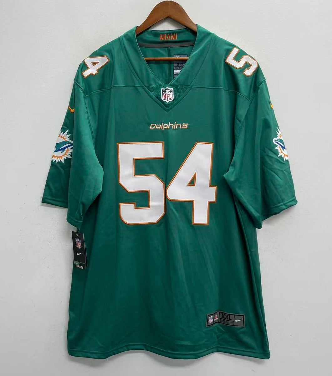 Zach Thomas Miami Dolphins  Official NFL Nike Jersey