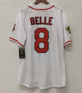 Albert Belle Cleveland Indians Official MLB Majestic 1995 World Series Jersey