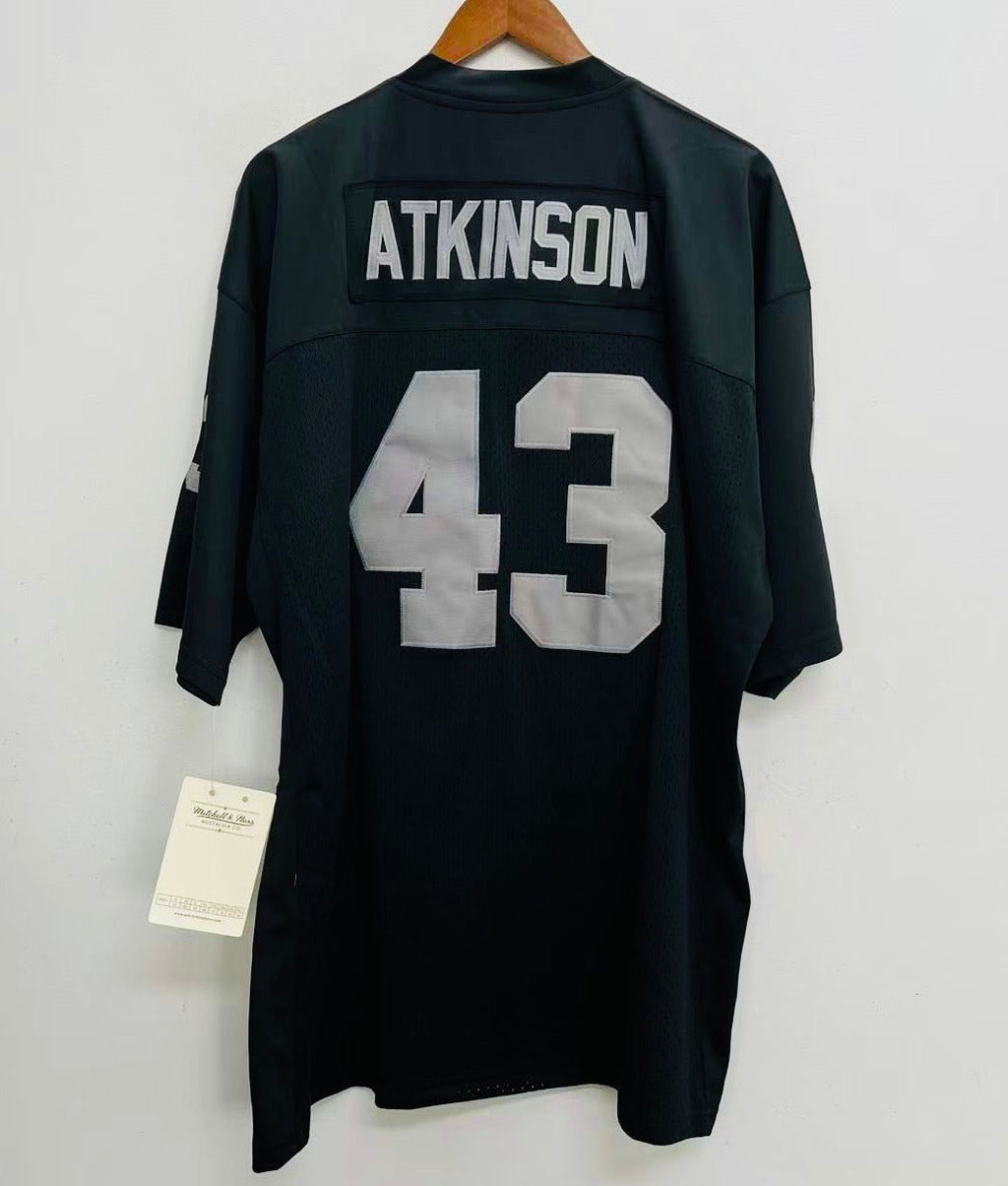 George Atkinson Oakland Raiders Official NFL Mitchell & Ness Jersey