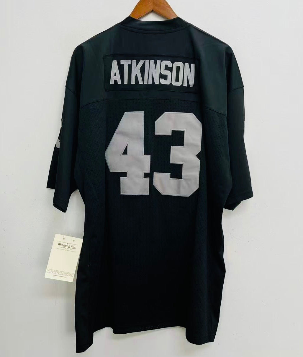 George Atkinson Oakland Raiders Official NFL Mitchell & Ness Jersey
