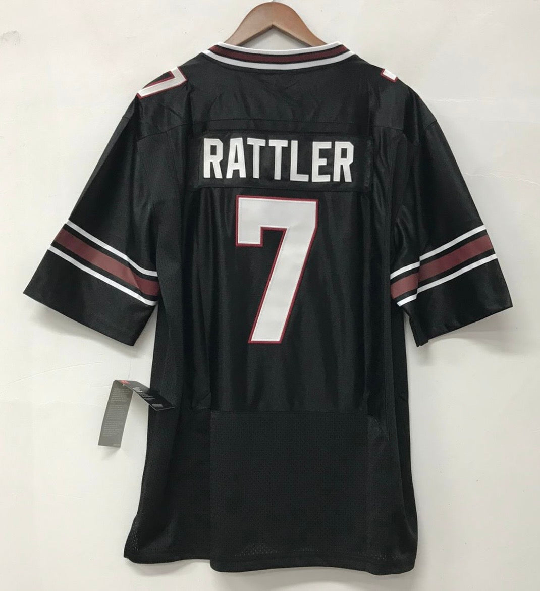 Spencer Rattler South Carolina Gamecocks Jersey black