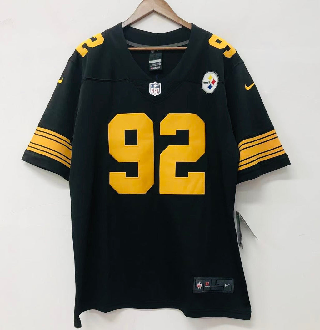 James Harrison Pittsburgh Steelers Official NFL Nike Color Rush Jersey