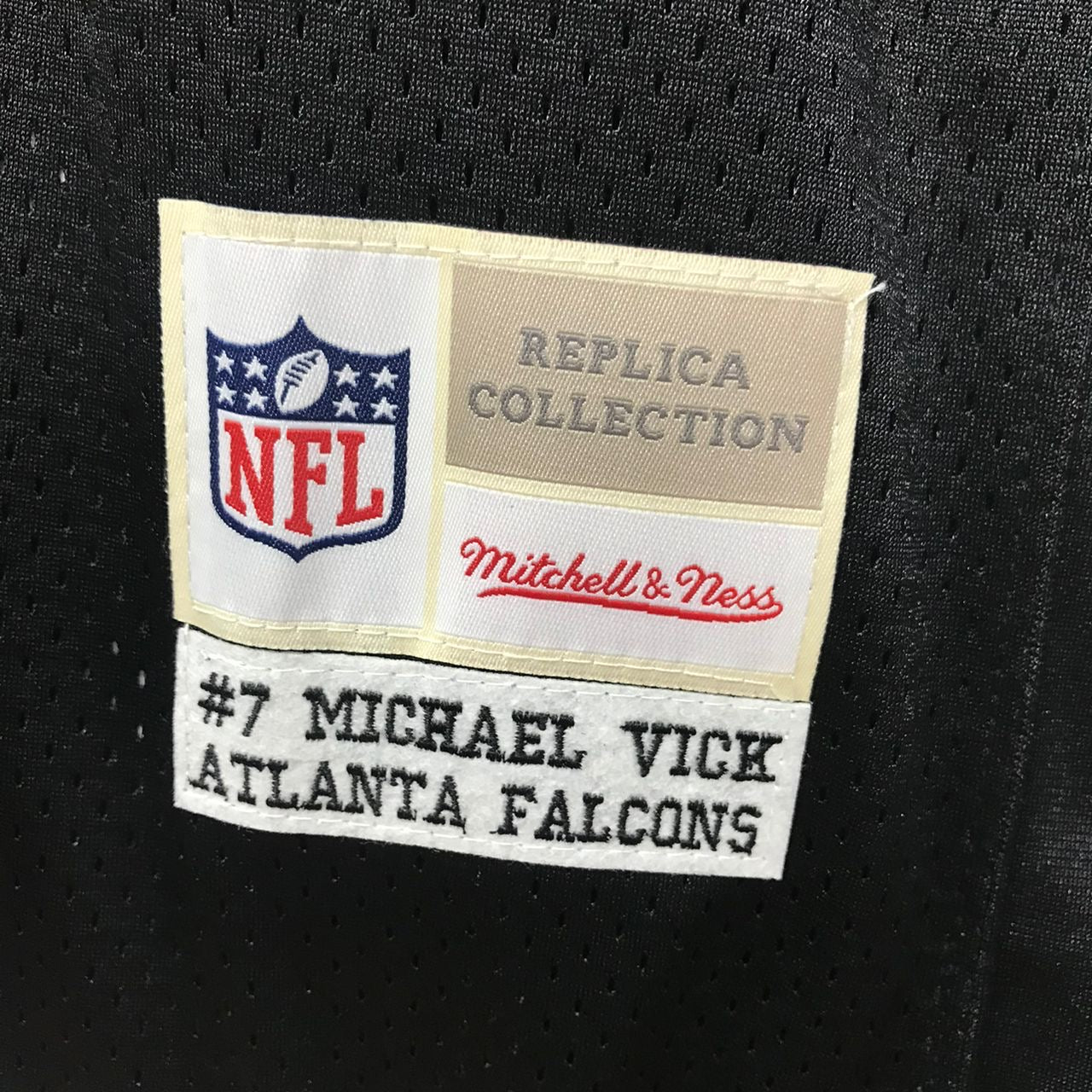 Michael Vick Atlanta Falcons Official NFL Mitchell & Ness Jersey Black