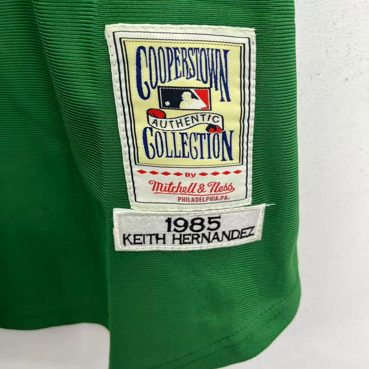 Keith Hernandez New York Mets Jersey Mitchell & Ness St. Patrick’s Day green