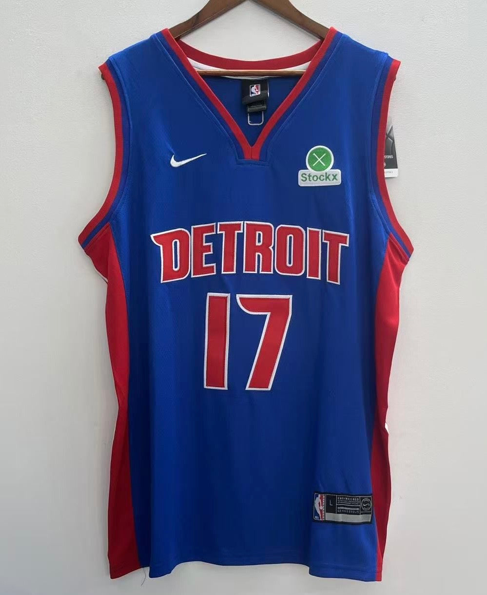 Dennis Schröder Detroit Pistons Official NBA Nike Jersey