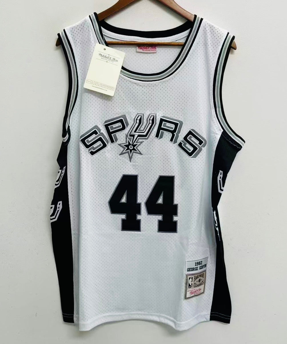 George Gervin 1982 San Antonio Spurs Official NBA Mitchell & Ness Jersey