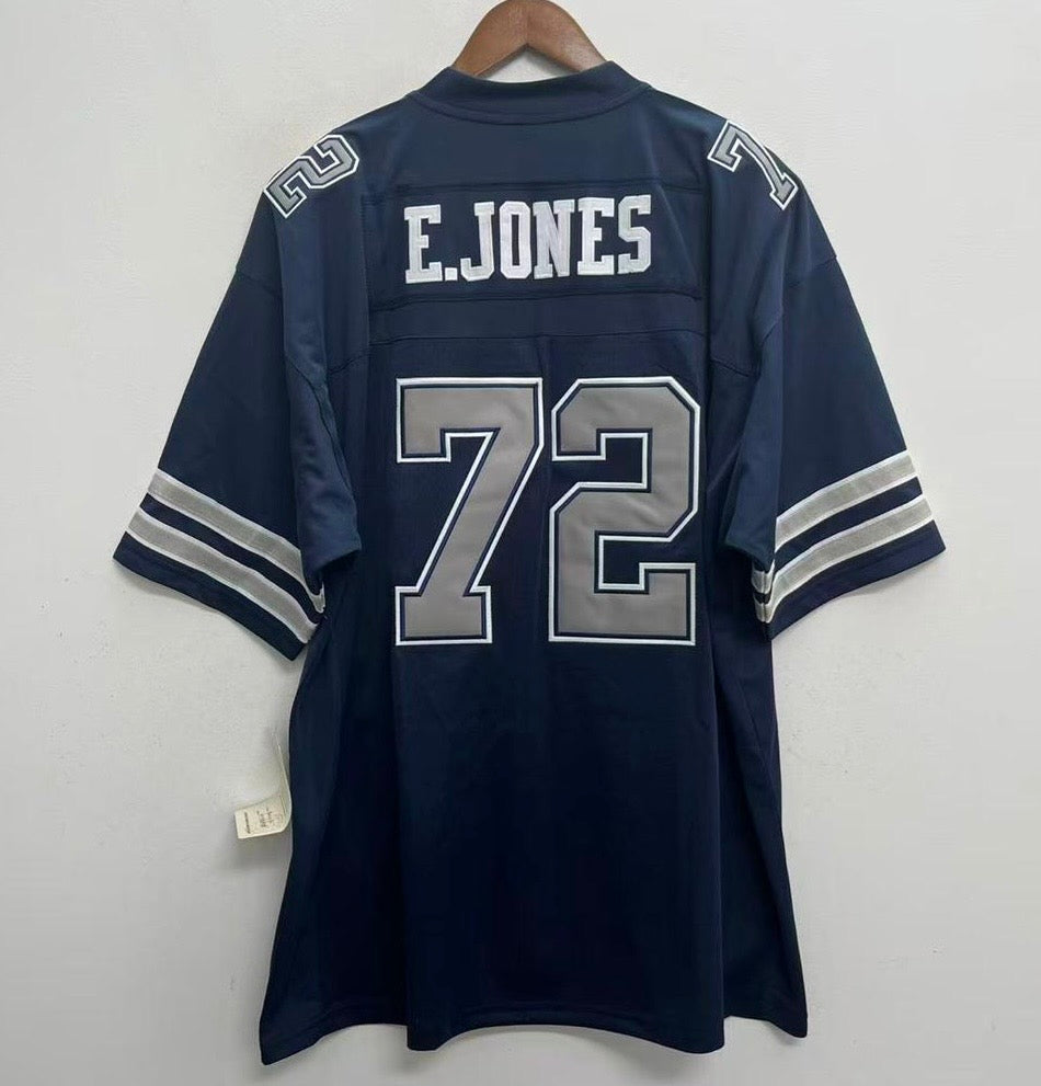 Ed Too Tall Jones Dallas Cowboys Official NFL Jersey Mitchell & Ness