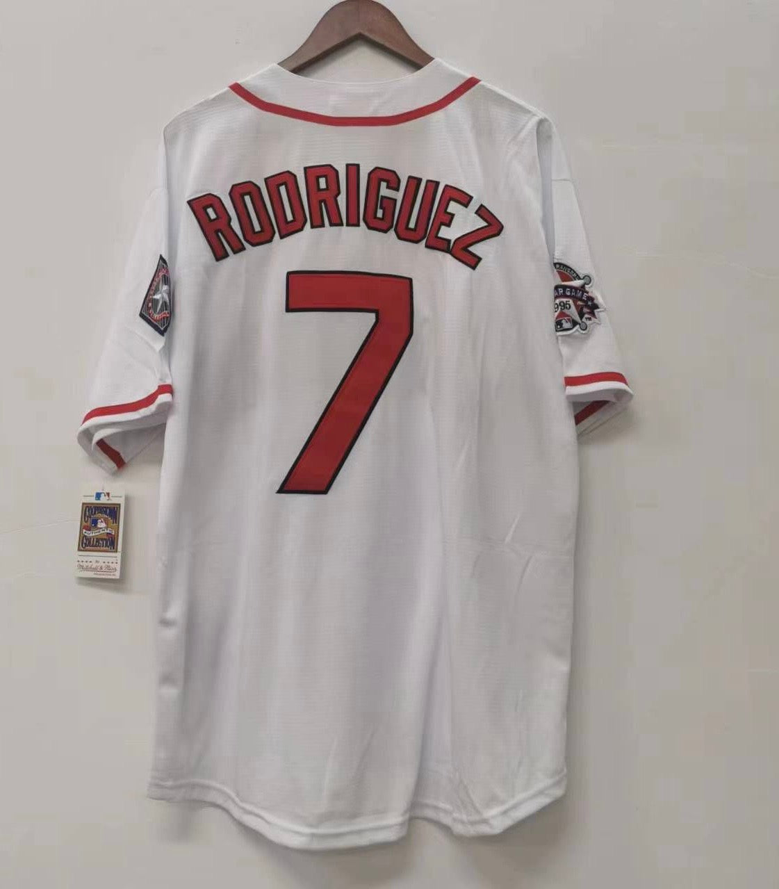 Ivan Rodriguez Texas Rangers Official MLB Mitchell & Ness Jersey