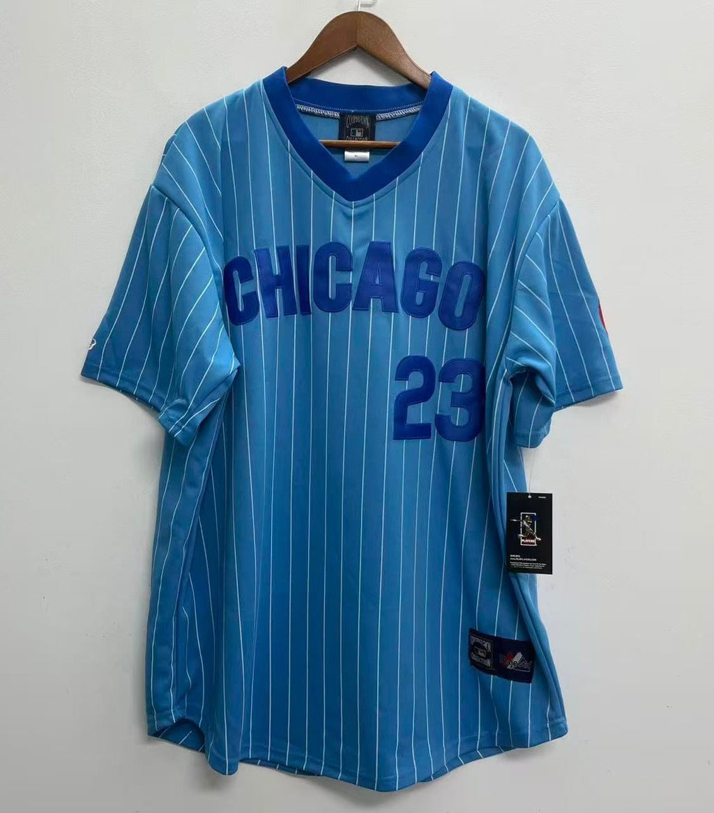 Ryne Sandberg 1982 Chicago Cubs Official MLB Majestic Jersey