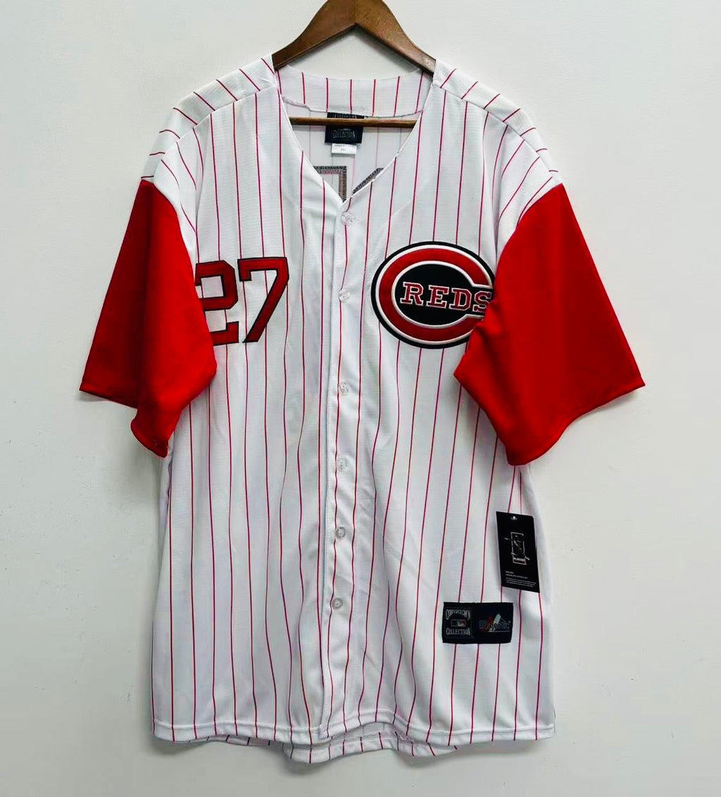 Pete Rose #27 Cincinnati Reds Official MLB Majestic Jersey
