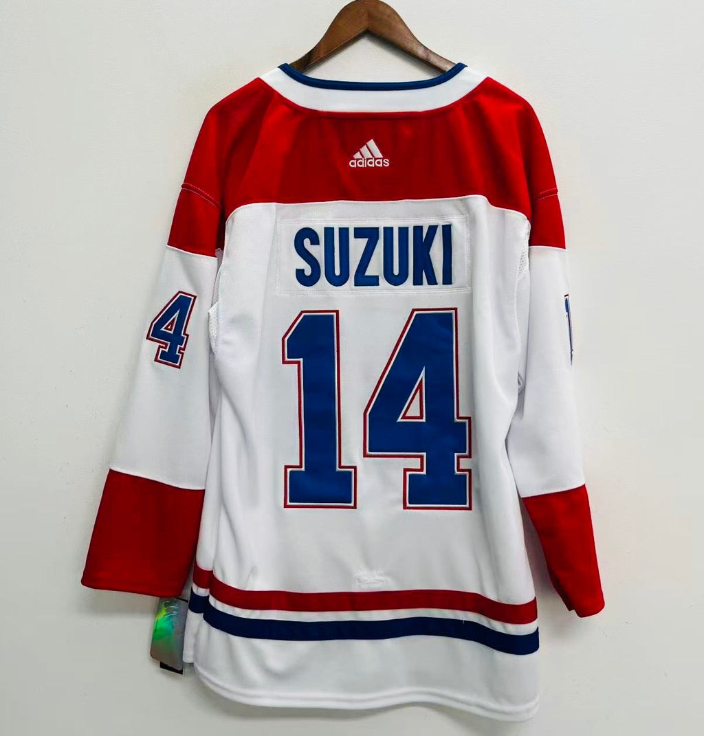 Nick Suzuki Montreal Canadiens Official NHL Jersey Adidas