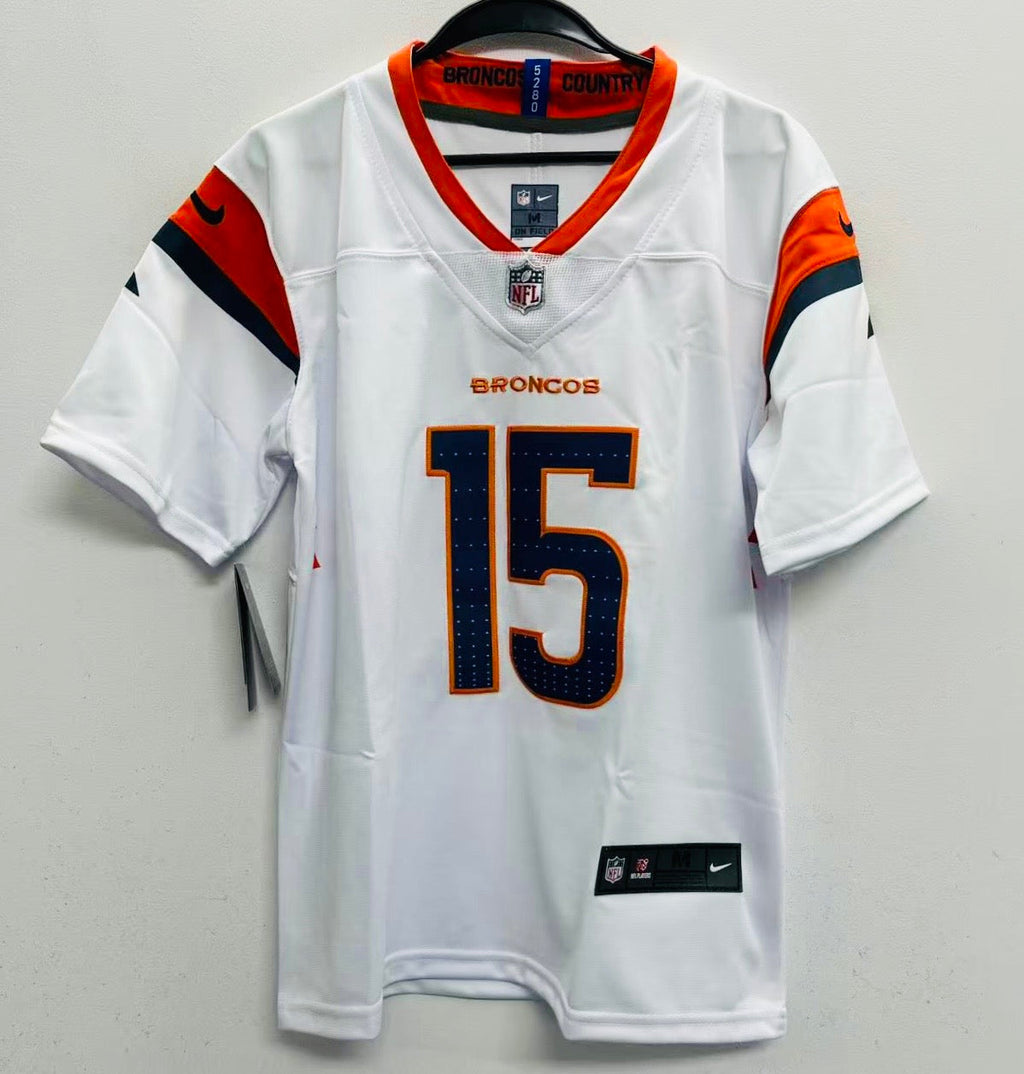 Denver Broncos Any Name & Number customized YOUTH KIDS Official NFL Jersey white