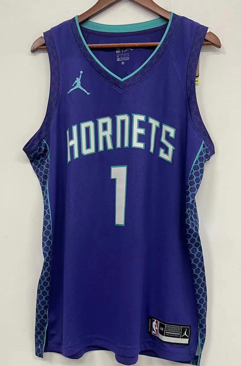 LaMelo Ball Charlotte Hornets Official NBA Jordan brand Jersey