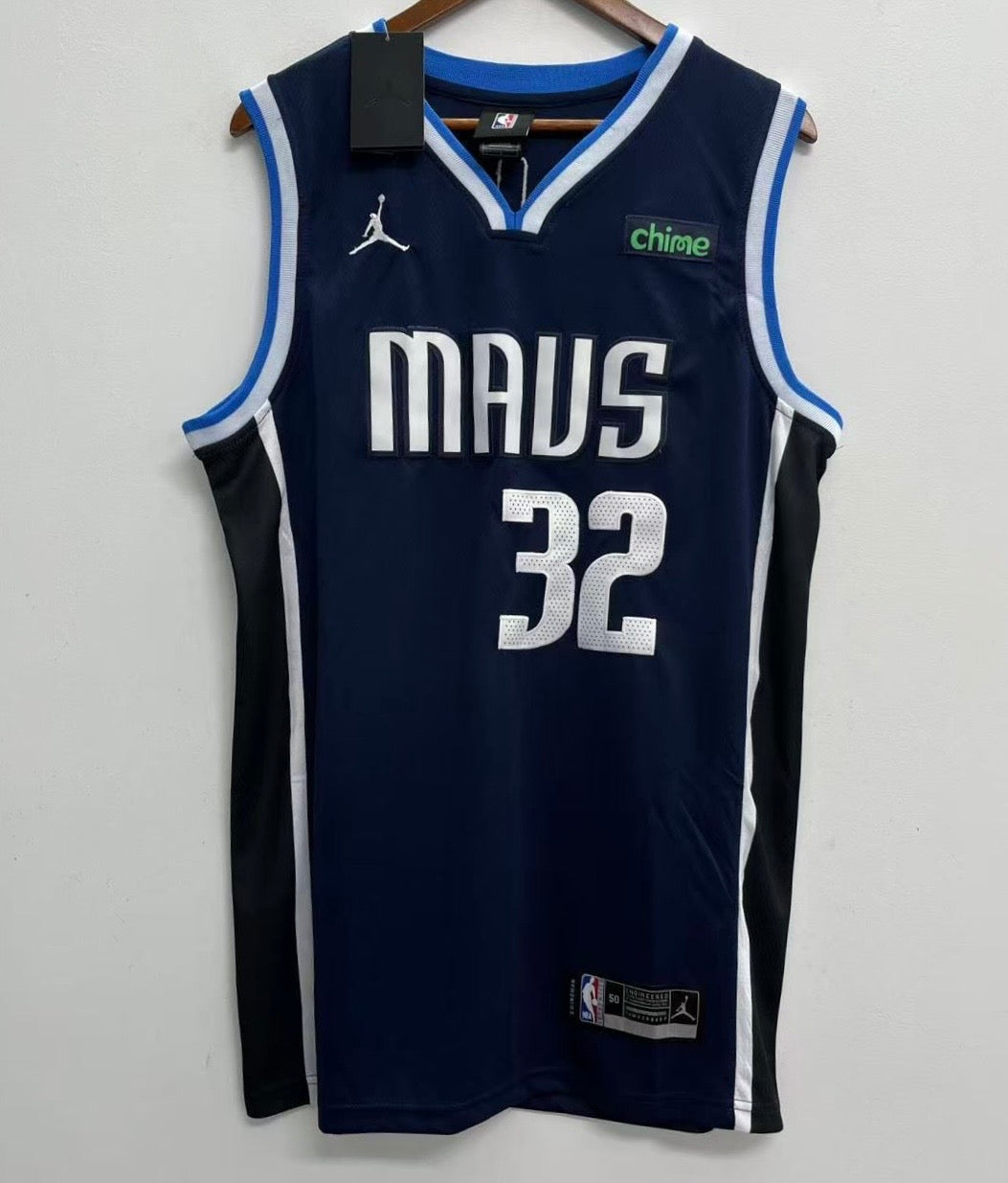 Cooper Flagg Dallas Mavericks Official NBA Jersey dark blue