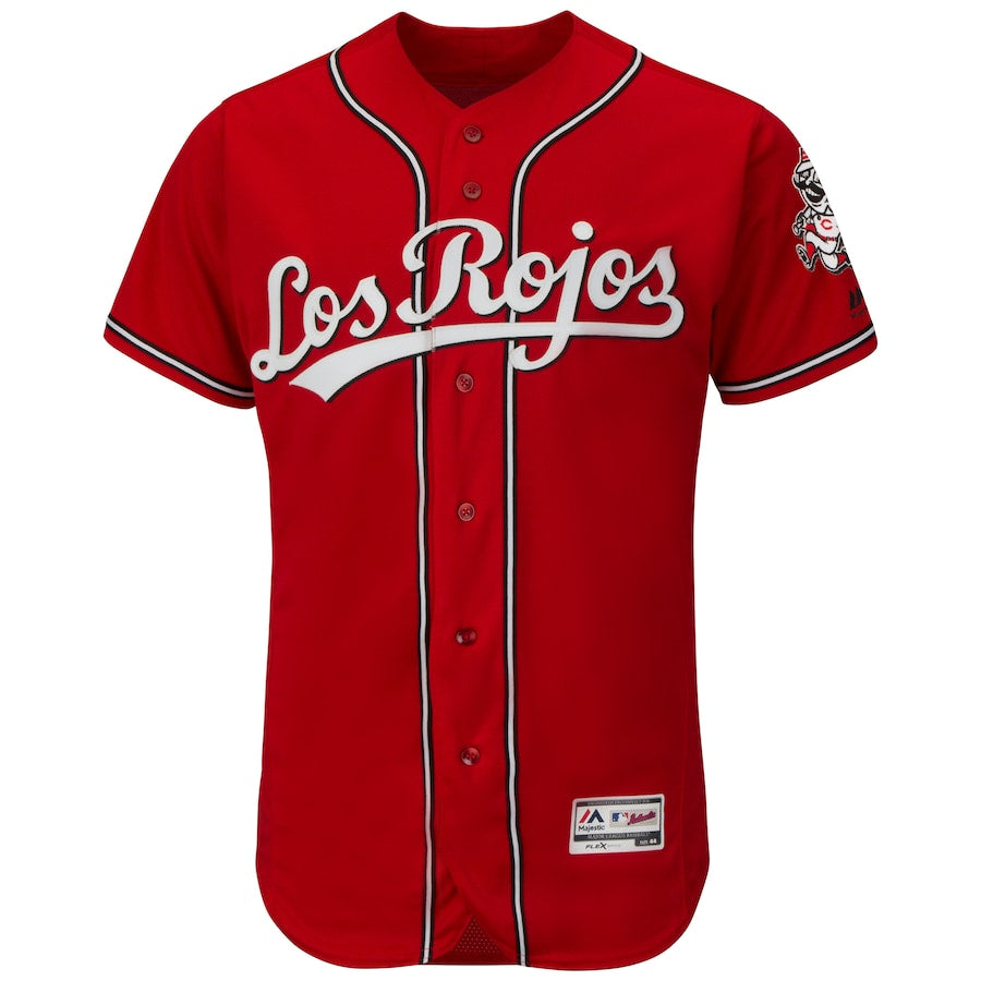 Any Name & Number Customized Cincinnati Reds Los Rojos Official MLB Nike jersey