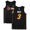 Dwyane Wade Miami Heat Official NBA Nike Jersey