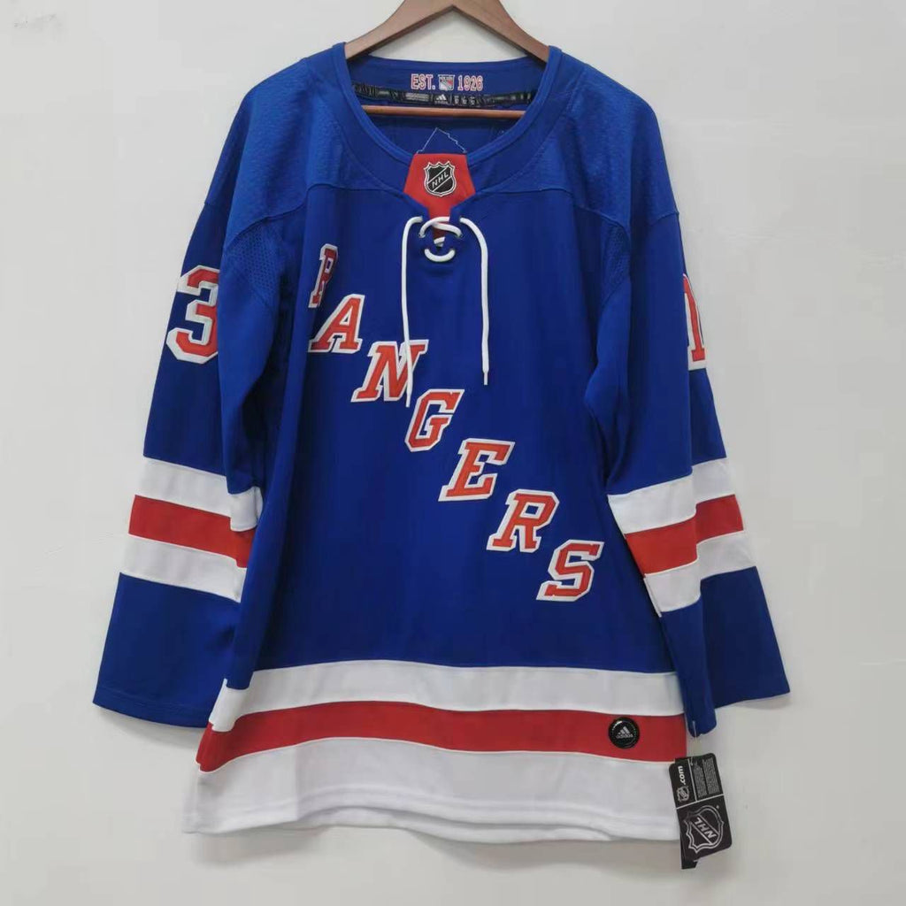 Alexis Lafreniere New York Rangers Official NHL Adidas  Jersey Blue